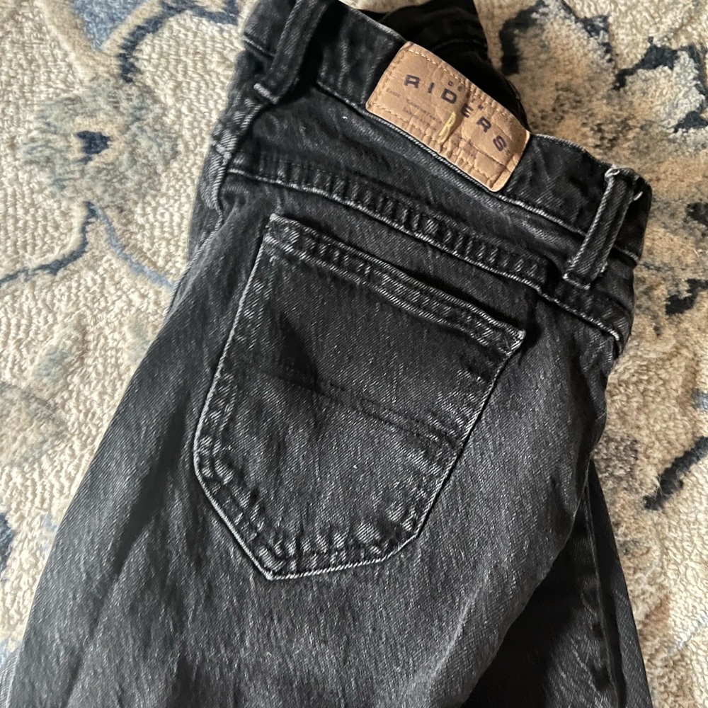 Lees Riders Baggy Jeans. Black. Sz 10